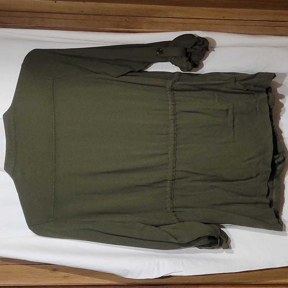 Pinky anorak style jacket, L army green - Picture 2 of 4